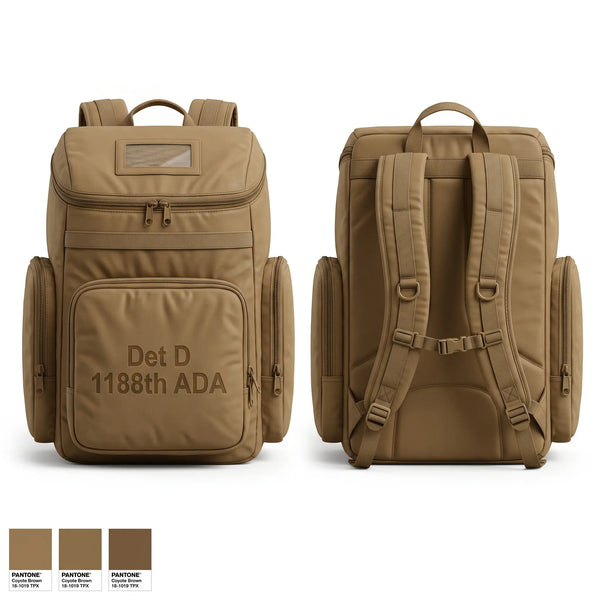Gear Bag, Det. D. 1-188th ADA, National Guard, Teamtime, Team time, sublimation, custom sports apparel, team uniforms, spirit wear, spiritwear, sports uniforms, custom shirts, team store, custom team store, fundraiser sports, apparel fundraiser