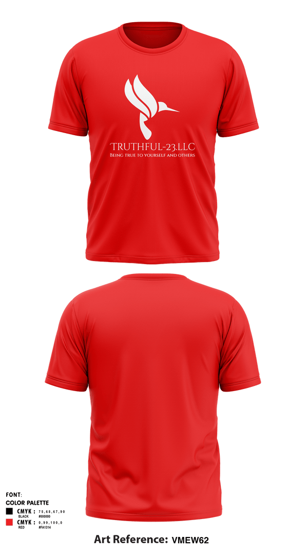 TRUTHFUL-23.LLC 37288792 Short Sleeve Performance Shirt - 4