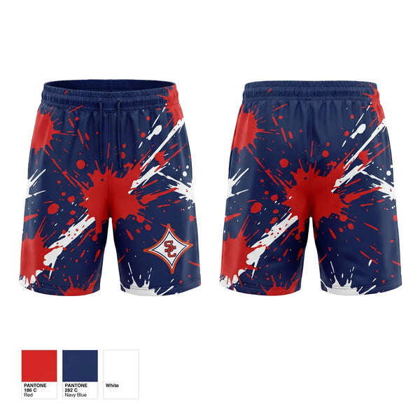 Athletic Shorts With Pockets, Sandy Creek High School Basketball, Women's Basketball, Teamtime, Team time, sublimation, custom sports apparel, team uniforms, spirit wear, spiritwear, sports uniforms, custom shirts, team store, custom team store, fundraiser sports, apparel fundraiser