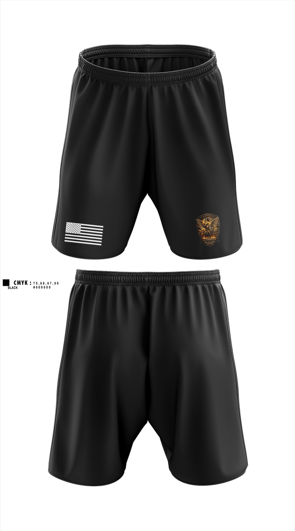 Athletic Shorts With Pockets, 2-210th Aviation Regiment, Army, Teamtime, Team time, sublimation, custom sports apparel, team uniforms, spirit wear, spiritwear, sports uniforms, custom shirts, team store, custom team store, fundraiser sports, apparel fundraiser