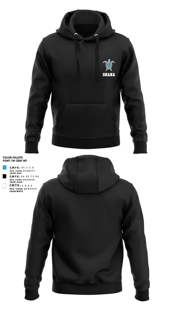 Hoodie, Ohana Volleyball, Women's Volleyball, Teamtime, Team time, sublimation, custom sports apparel, team uniforms, spirit wear, spiritwear, sports uniforms, custom shirts, team store, custom team store, fundraiser sports, apparel fundraiser