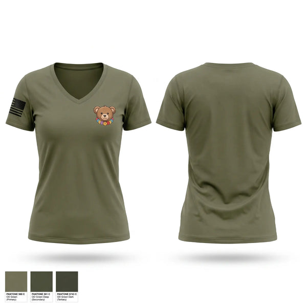 Womens Short Sleeve Vneck Shirt, Border patrol, Police, Teamtime, Team time, sublimation, custom sports apparel, team uniforms, spirit wear, spiritwear, sports uniforms, custom shirts, team store, custom team store, fundraiser sports, apparel fundraiser
