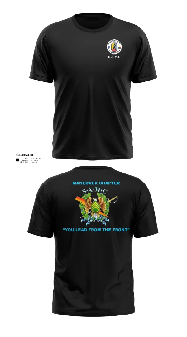 Short Sleeve Performance Shirt, MCoE Sergeant Audie Murphy Club (SMAC), Army, Teamtime, Team time, sublimation, custom sports apparel, team uniforms, spirit wear, spiritwear, sports uniforms, custom shirts, team store, custom team store, fundraiser sports, apparel fundraiser