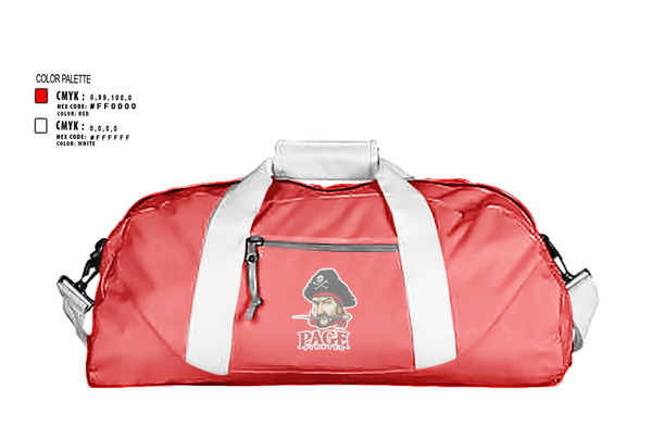 Duffle Bag, Page High School Volleyball, Women's Volleyball, Teamtime, Team time, sublimation, custom sports apparel, team uniforms, spirit wear, spiritwear, sports uniforms, custom shirts, team store, custom team store, fundraiser sports, apparel fundraiser