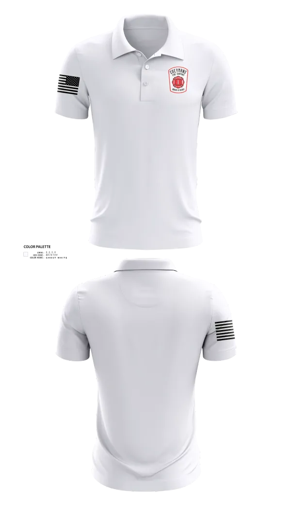 Short Sleeve Performance Polo, Coeymans Fire Co. #1, , Teamtime, Team time, sublimation, custom sports apparel, team uniforms, spirit wear, spiritwear, sports uniforms, custom shirts, team store, custom team store, fundraiser sports, apparel fundraiser