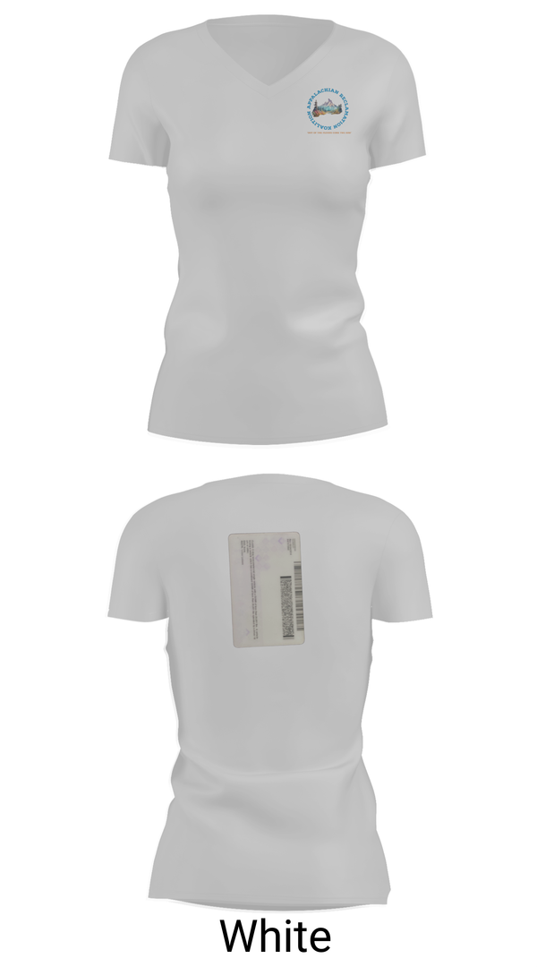 Womens Short Sleeve Vneck Shirt, Appalachian Reclamation Koalition, , Teamtime, Team time, sublimation, custom sports apparel, team uniforms, spirit wear, spiritwear, sports uniforms, custom shirts, team store, custom team store, fundraiser sports, apparel fundraiser
