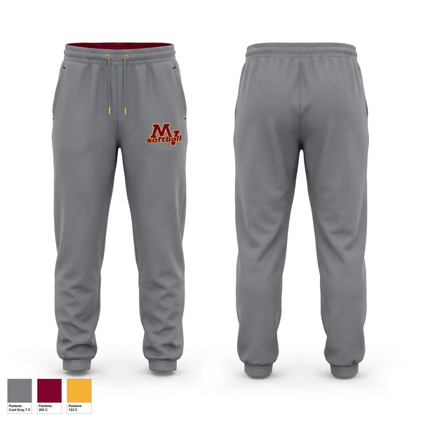 Sweatpants, Mountain View Bruins, Softball, Teamtime, Team time, sublimation, custom sports apparel, team uniforms, spirit wear, spiritwear, sports uniforms, custom shirts, team store, custom team store, fundraiser sports, apparel fundraiser