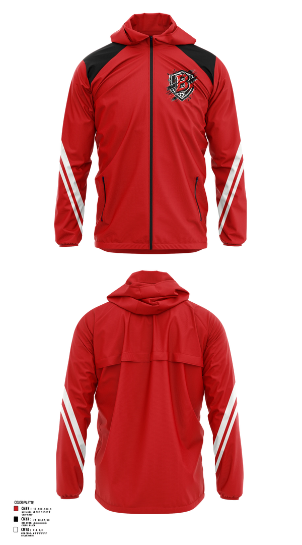 Windbreaker, BREMEN HIGH SCHOOL, Men's Soccer, Teamtime, Team time, sublimation, custom sports apparel, team uniforms, spirit wear, spiritwear, sports uniforms, custom shirts, team store, custom team store, fundraiser sports, apparel fundraiser