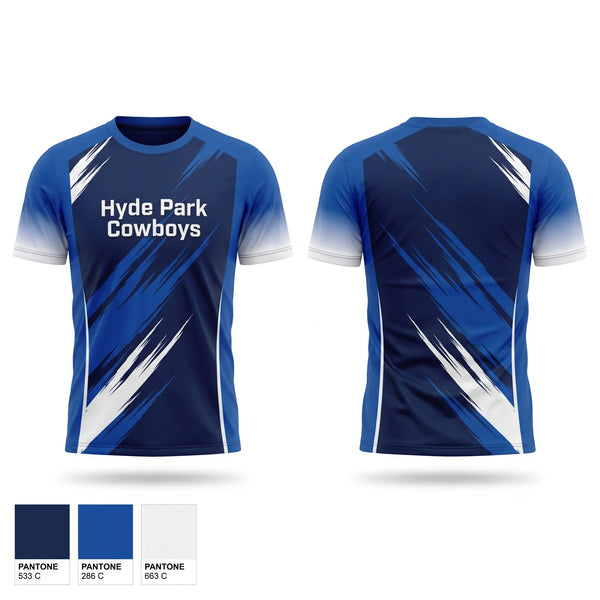 Short Sleeve Performance Shirt, Hyde park cowboys, Cheer, Teamtime, Team time, sublimation, custom sports apparel, team uniforms, spirit wear, spiritwear, sports uniforms, custom shirts, team store, custom team store, fundraiser sports, apparel fundraiser