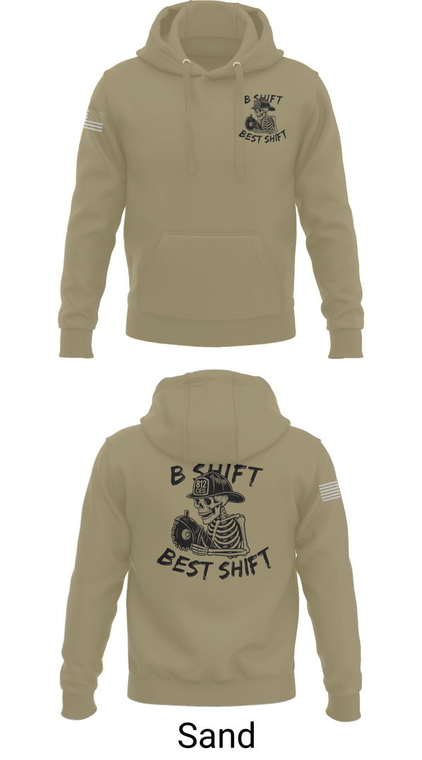 Hoodie, 812 CES (B shift), Air Force, Teamtime, Team time, sublimation, custom sports apparel, team uniforms, spirit wear, spiritwear, sports uniforms, custom shirts, team store, custom team store, fundraiser sports, apparel fundraiser