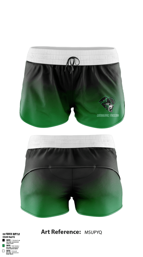 Atholton High School Tennis 66294544 Women's Shorts - 1