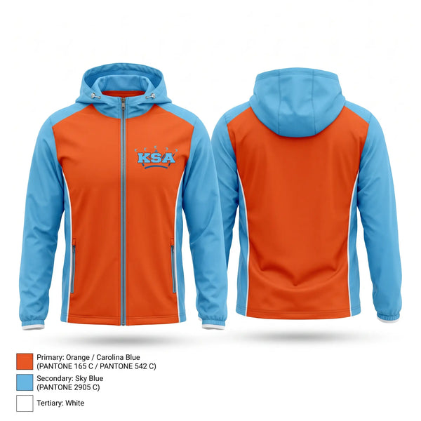 Windbreaker, KSA, Baseball, Teamtime, Team time, sublimation, custom sports apparel, team uniforms, spirit wear, spiritwear, sports uniforms, custom shirts, team store, custom team store, fundraiser sports, apparel fundraiser