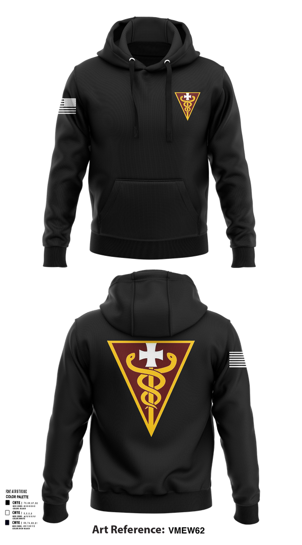 Hoodie, 3D THEATER MEDICAL COMMAND, , Teamtime, Team time, sublimation, custom sports apparel, team uniforms, spirit wear, spiritwear, sports uniforms, custom shirts, team store, custom team store, fundraiser sports, apparel fundraiser