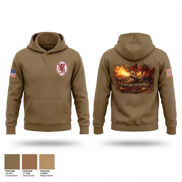 Hoodie, 3-13th 66th FSC, Army, Teamtime, Team time, sublimation, custom sports apparel, team uniforms, spirit wear, spiritwear, sports uniforms, custom shirts, team store, custom team store, fundraiser sports, apparel fundraiser