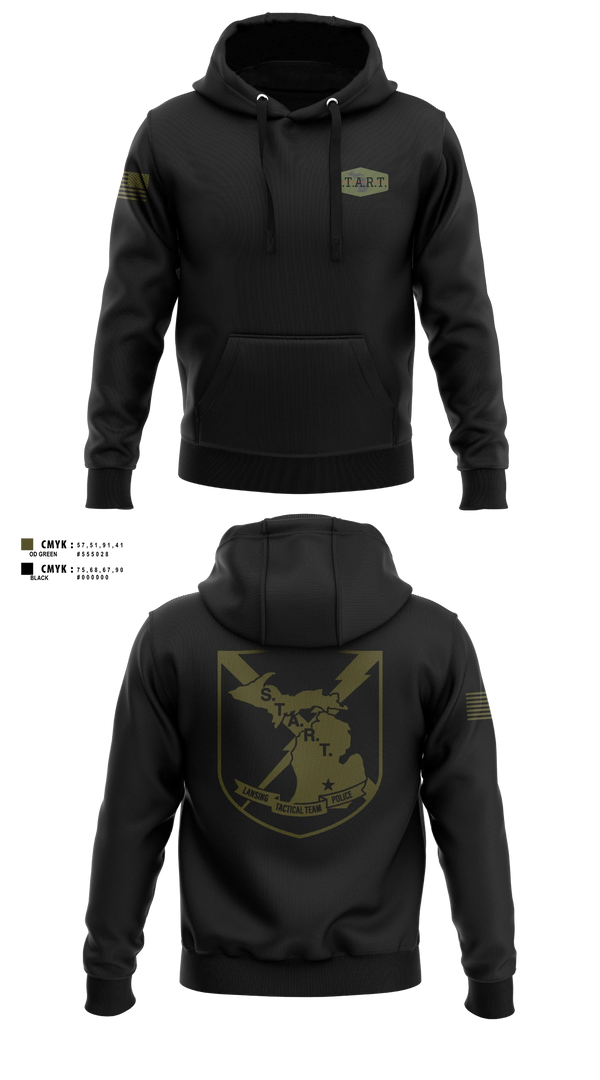 Hoodie, S.T.A.R.T, Police, Teamtime, Team time, sublimation, custom sports apparel, team uniforms, spirit wear, spiritwear, sports uniforms, custom shirts, team store, custom team store, fundraiser sports, apparel fundraiser