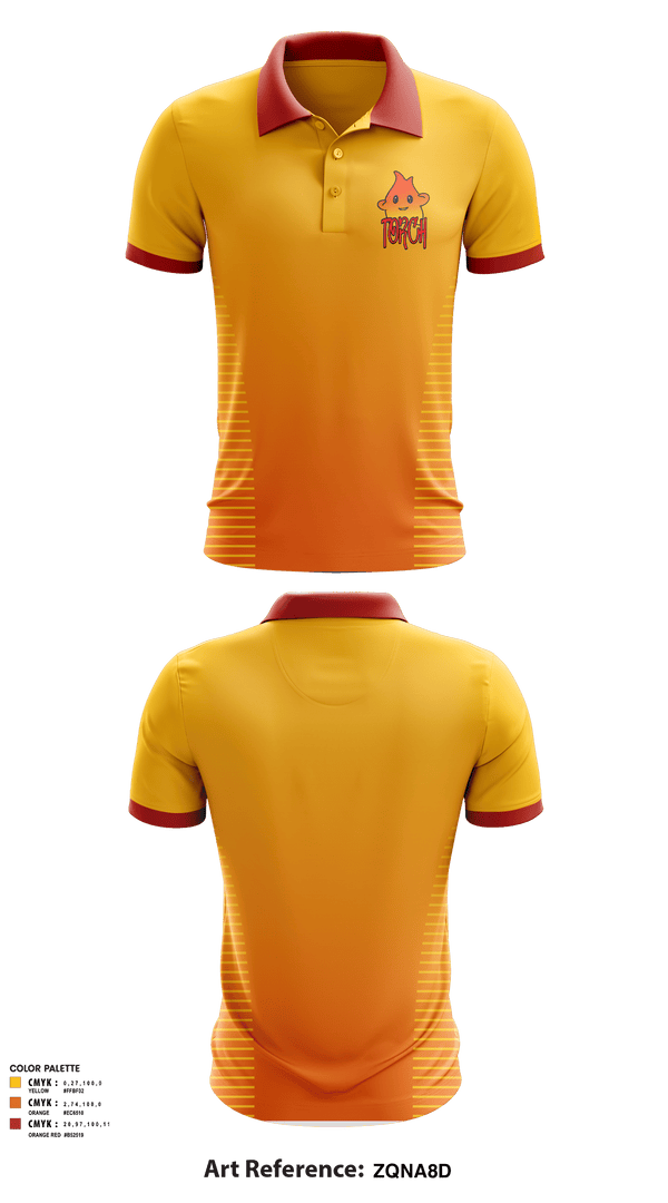TORCH 1756275 Short Sleeve Performance Polo -1