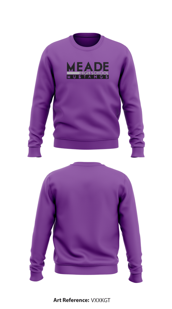 MEADE HIGH SCHOOL BASEBALL 21626671 Crew Neck Sweatshirt -10