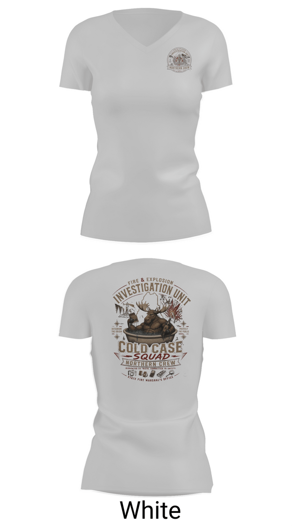 Womens Short Sleeve Vneck Shirt, FMO- North, Police, Teamtime, Team time, sublimation, custom sports apparel, team uniforms, spirit wear, spiritwear, sports uniforms, custom shirts, team store, custom team store, fundraiser sports, apparel fundraiser