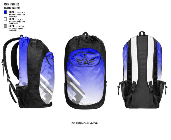 Top Speed Athletics 86585964 Gear Bag - 1