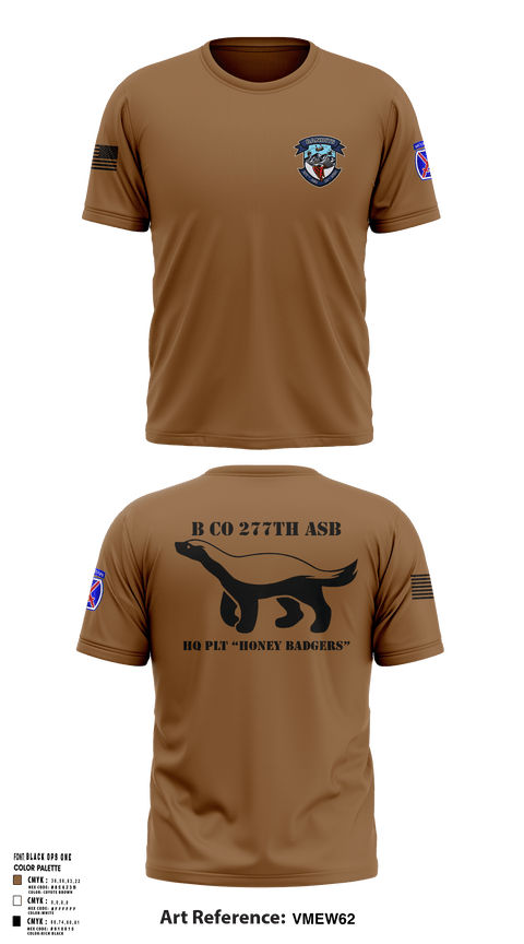 B CO 277 ASB HQ 9127961 Short Sleeve Performance Shirt - 2