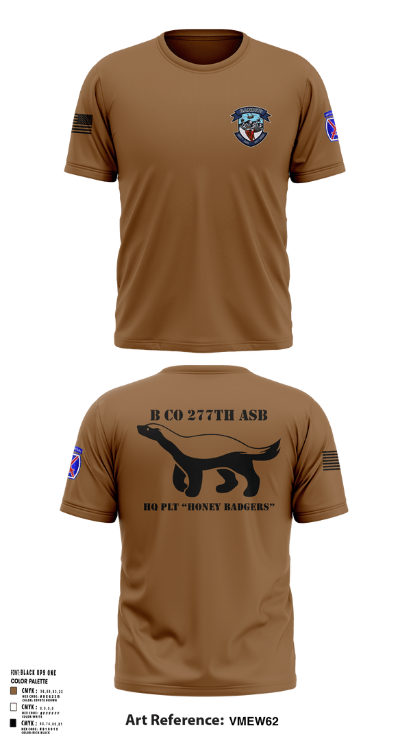 B CO 277 ASB HQ 9127961 Short Sleeve Performance Shirt - 2