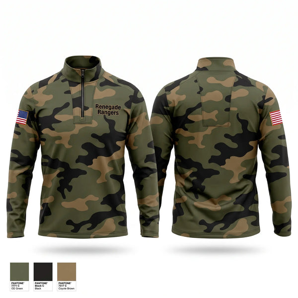 Windbreaker, Renegade Rangers, Army, Teamtime, Team time, sublimation, custom sports apparel, team uniforms, spirit wear, spiritwear, sports uniforms, custom shirts, team store, custom team store, fundraiser sports, apparel fundraiser