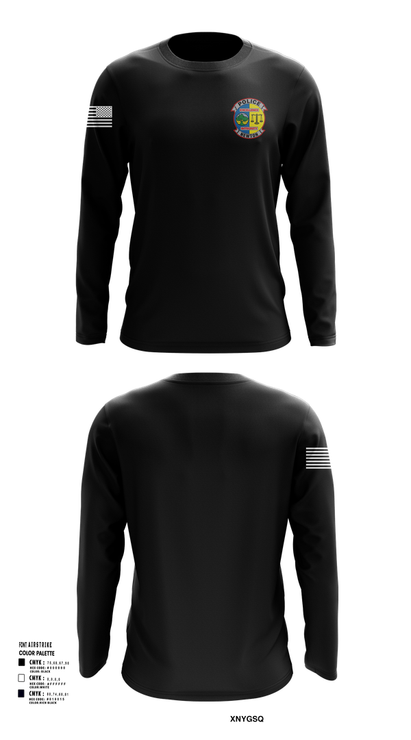 Long Sleeve Performance Shirt, Newton Police Department, Police, Teamtime, Team time, sublimation, custom sports apparel, team uniforms, spirit wear, spiritwear, sports uniforms, custom shirts, team store, custom team store, fundraiser sports, apparel fundraiser