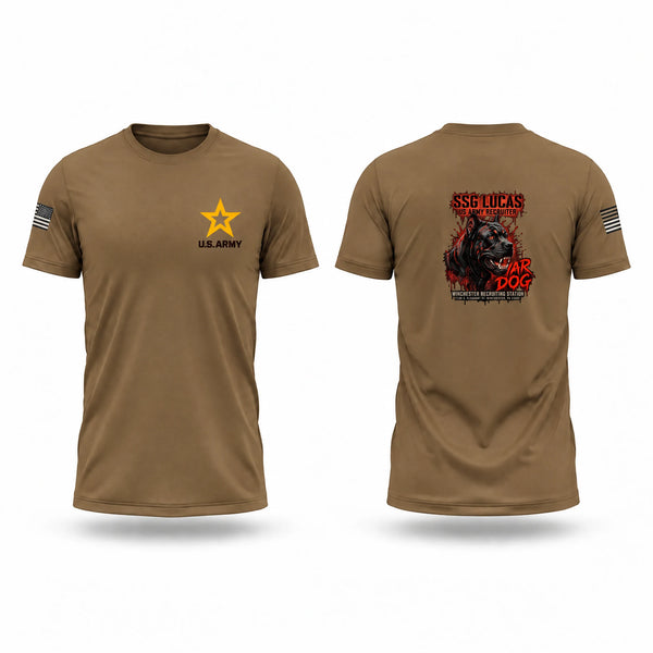 Short Sleeve Performance Shirt, 1B5W Winchester, Army, Teamtime, Team time, sublimation, custom sports apparel, team uniforms, spirit wear, spiritwear, sports uniforms, custom shirts, team store, custom team store, fundraiser sports, apparel fundraiser