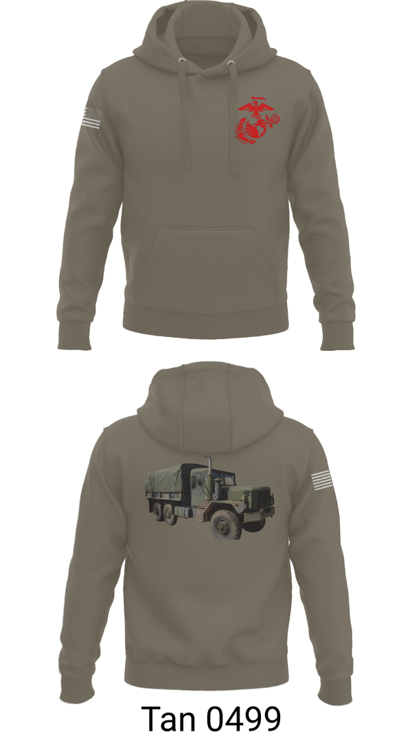 Hoodie, H&S Battalion HQ CO Station Motor T, , Teamtime, Team time, sublimation, custom sports apparel, team uniforms, spirit wear, spiritwear, sports uniforms, custom shirts, team store, custom team store, fundraiser sports, apparel fundraiser