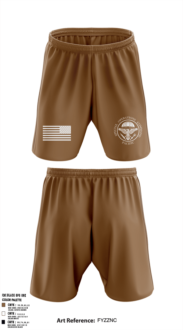 SOCPAC SOJ07 1184391 Athletic Shorts With Pockets - 4