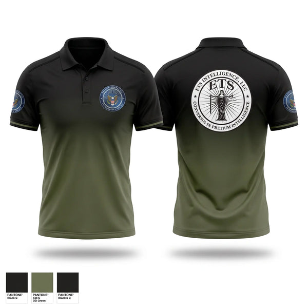 Short Sleeve Performance Polo, ETS Intelligence, , Teamtime, Team time, sublimation, custom sports apparel, team uniforms, spirit wear, spiritwear, sports uniforms, custom shirts, team store, custom team store, fundraiser sports, apparel fundraiser