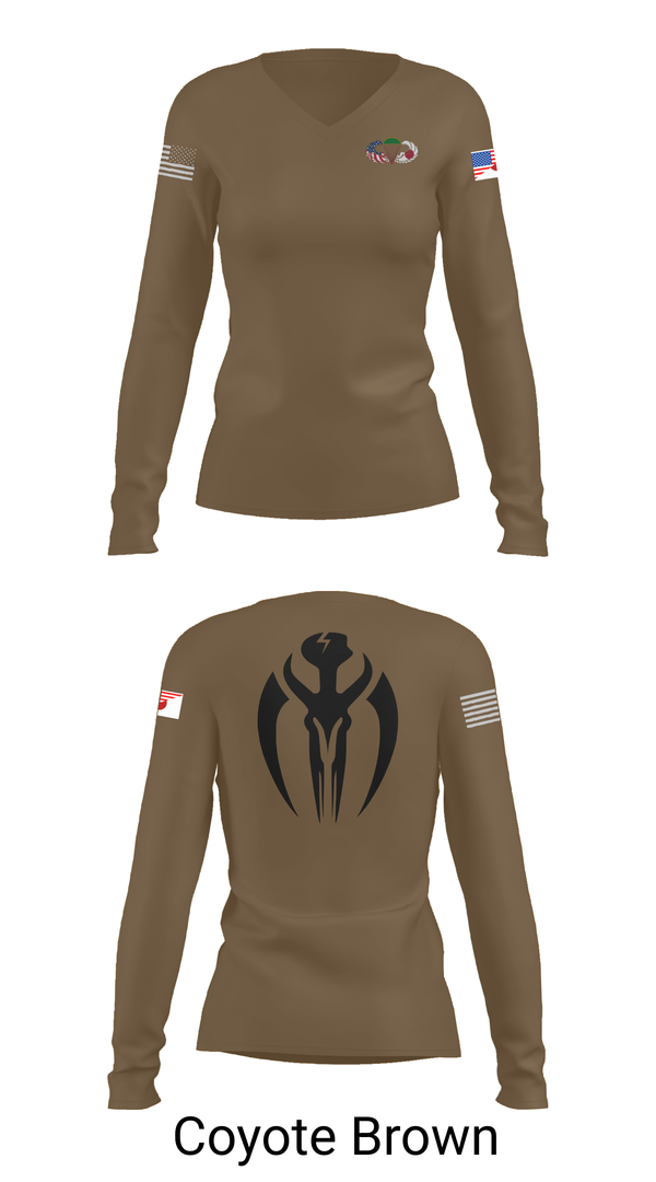 Womens Long Sleeve Vneck Shirt, 1-1 ASPS, , Teamtime, Team time, sublimation, custom sports apparel, team uniforms, spirit wear, spiritwear, sports uniforms, custom shirts, team store, custom team store, fundraiser sports, apparel fundraiser