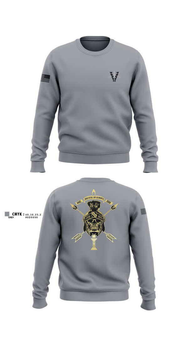 HHC, GSB, 5SFG 78234570 Crew Neck Sweatshirt -3