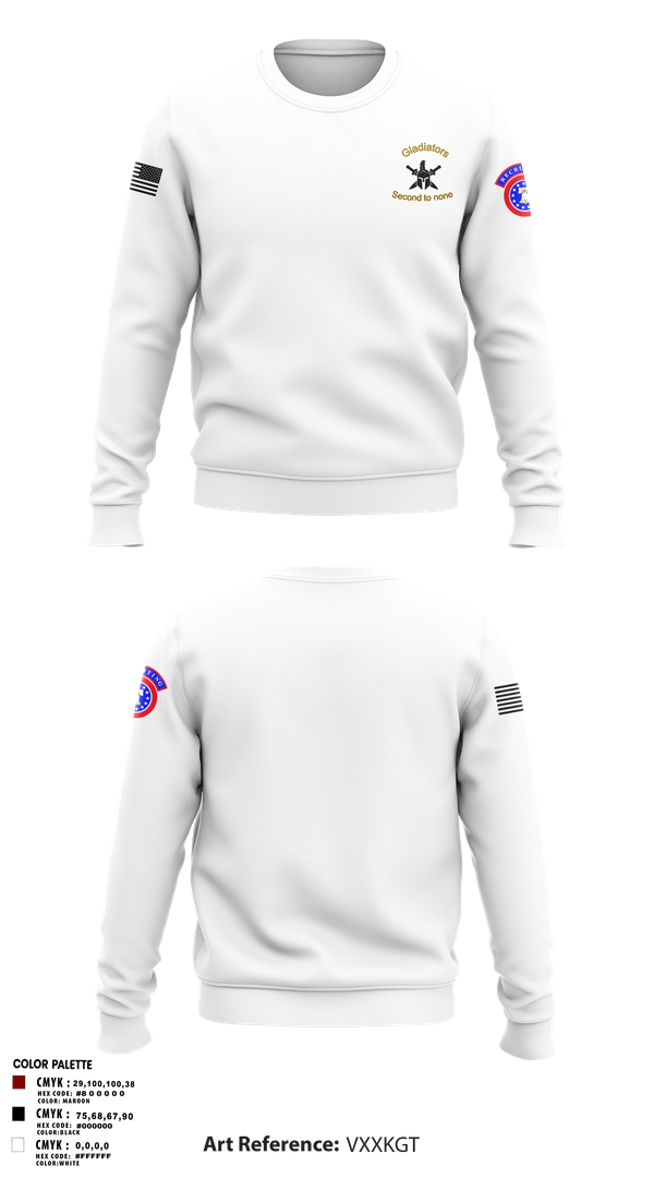Crew Neck Sweatshirt, 2ND MRBN, Army, Teamtime, Team time, sublimation, custom sports apparel, team uniforms, spirit wear, spiritwear, sports uniforms, custom shirts, team store, custom team store, fundraiser sports, apparel fundraiser