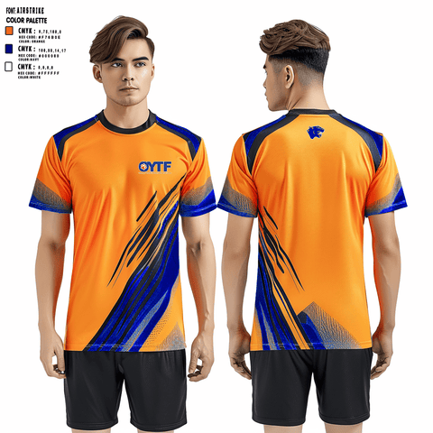 Oswego Youth Tackle Football And Cheer 18248056 Short Sleeve Performance Shirt - 2