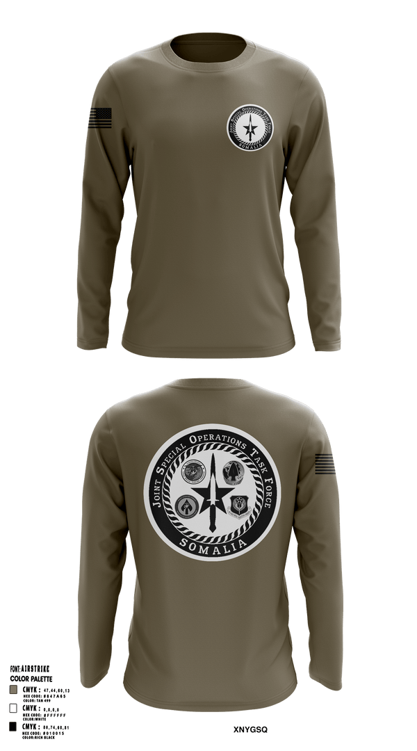 3rd SFG (A) 72510025 Long Sleeve Performance Shirt - 1