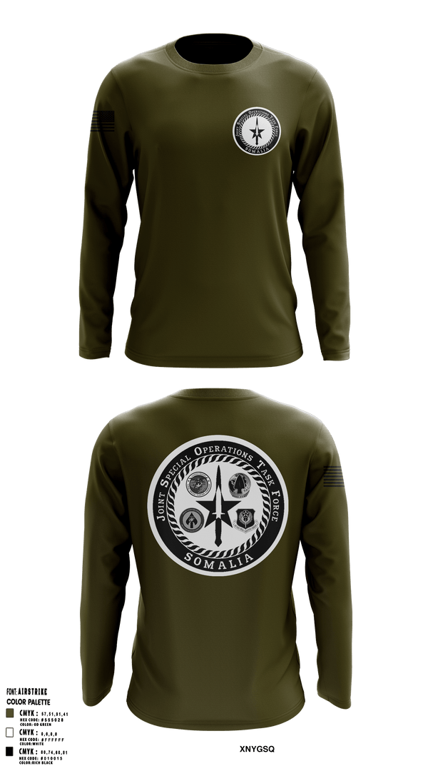 3rd SFG (A) 72510025 Long Sleeve Performance Shirt - 3