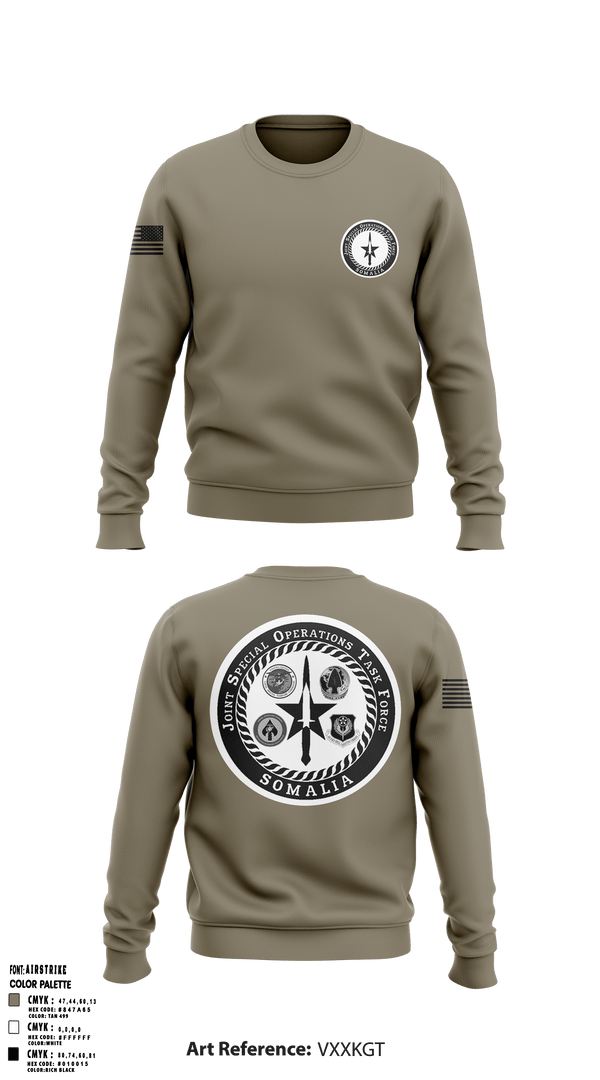 3rd SFG (A) 72510025 Crew Neck Sweatshirt - 1