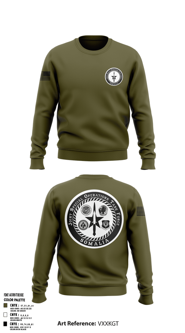 3rd SFG (A) 72510025 Crew Neck Sweatshirt - 3