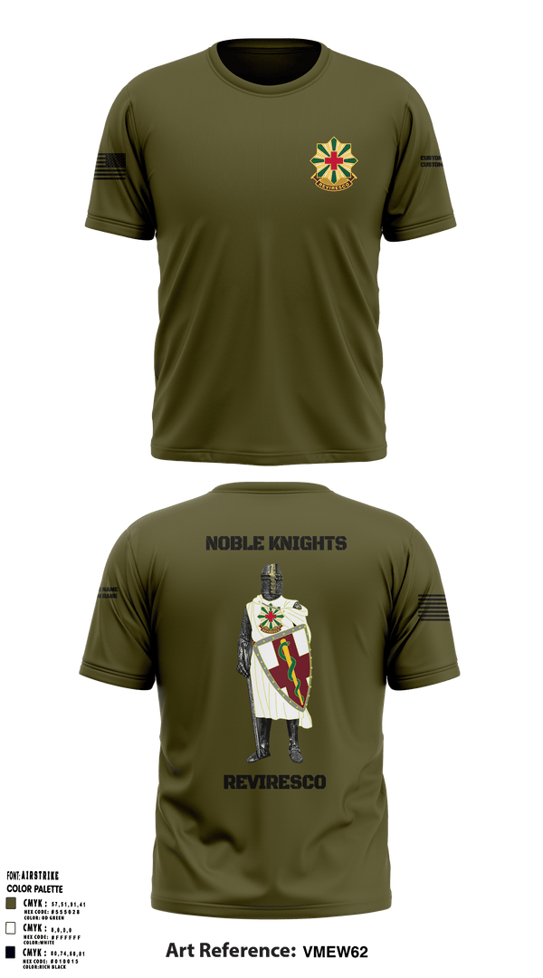 528th Hospital Center 20721004 Short Sleeve Performance Shirt - 2