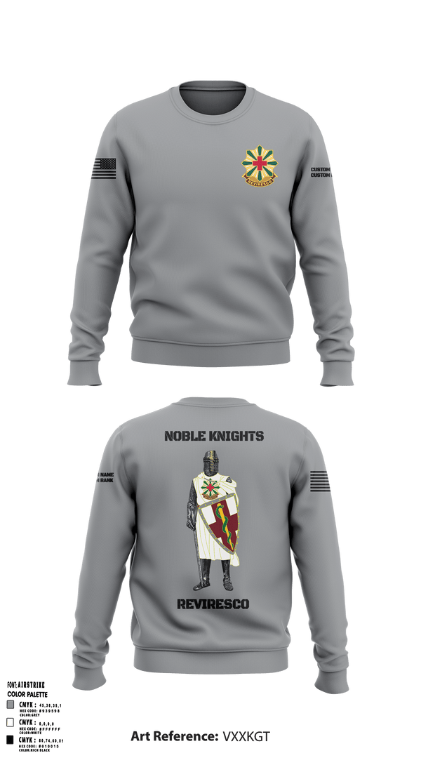 528th Hospital Center 20721004 Crew Neck Sweatshirt - 4