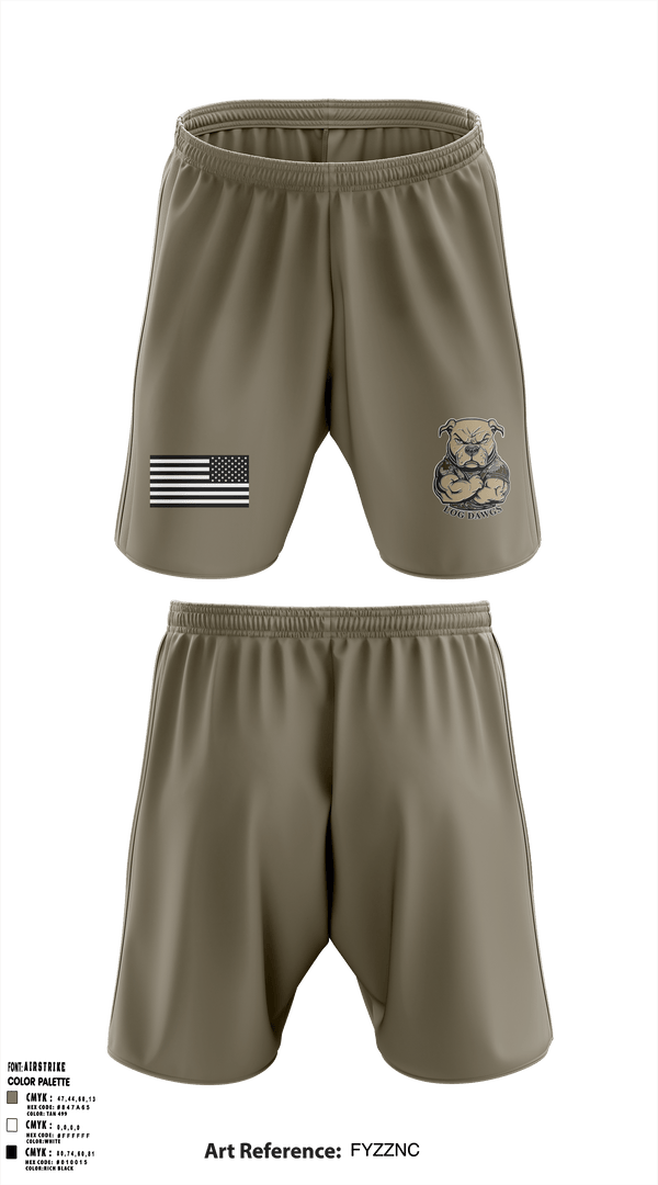 582nd MLC 28327746 Athletic Shorts With Pockets - 2