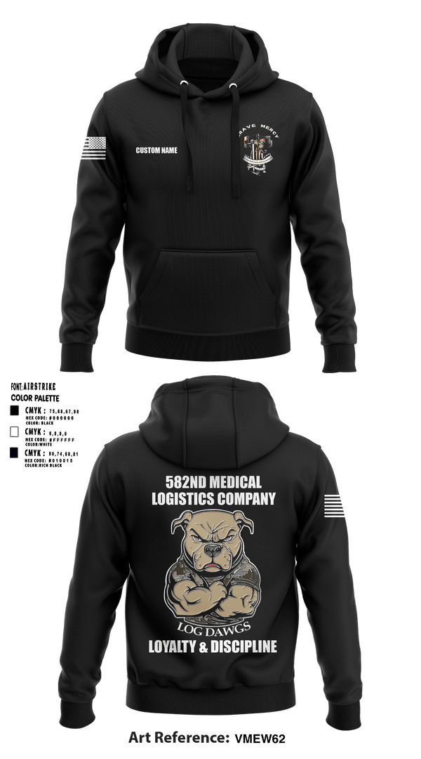 582nd MLC 28327746 Hoodie - 3