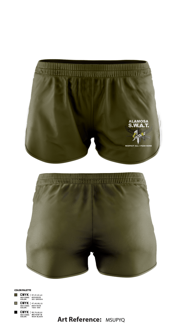 Alamosa SWAT Team 6512641 Women's Shorts - 2