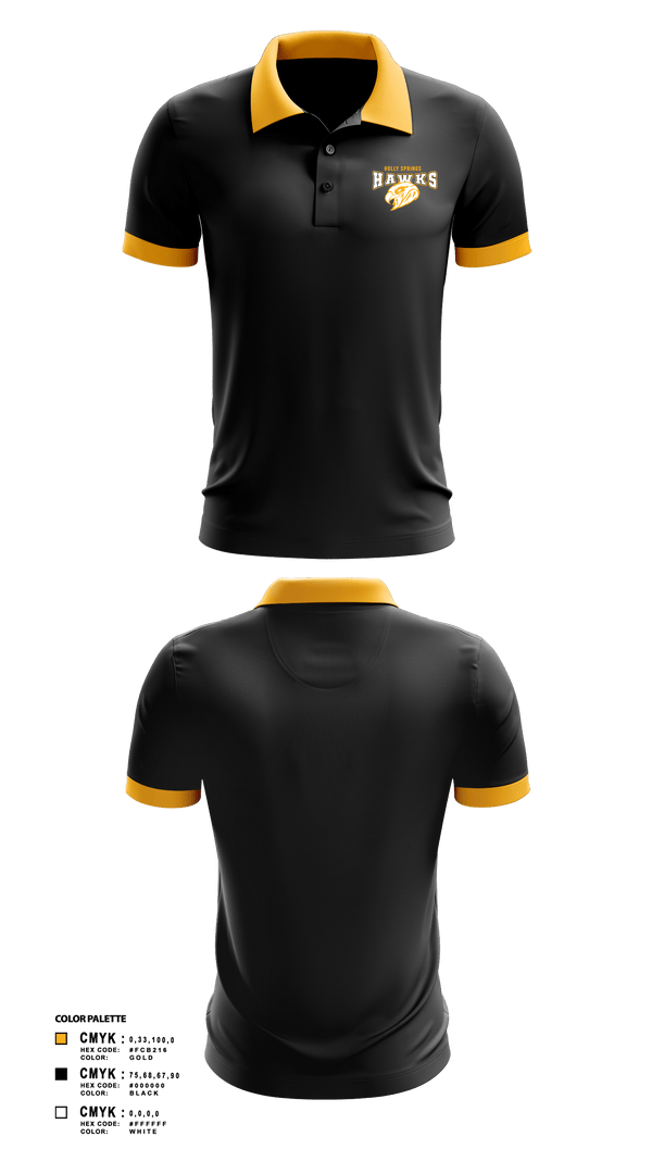 HOLLY SPRINGS 52631132 Short Sleeve Performance Polo - 1