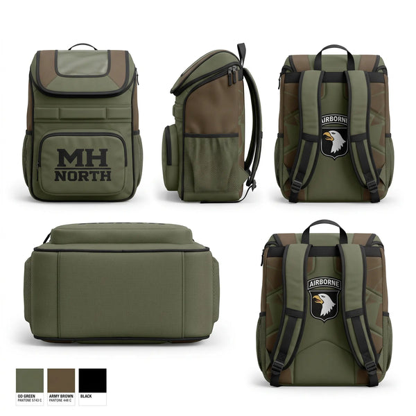Gear Bag, MH North, Army, Teamtime, Team time, sublimation, custom sports apparel, team uniforms, spirit wear, spiritwear, sports uniforms, custom shirts, team store, custom team store, fundraiser sports, apparel fundraiser