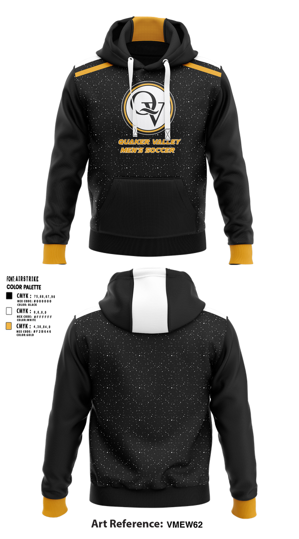 Hoodie, Quaker Valley Middle School Soccer, Men's Soccer, Teamtime, Team time, sublimation, custom sports apparel, team uniforms, spirit wear, spiritwear, sports uniforms, custom shirts, team store, custom team store, fundraiser sports, apparel fundraiser