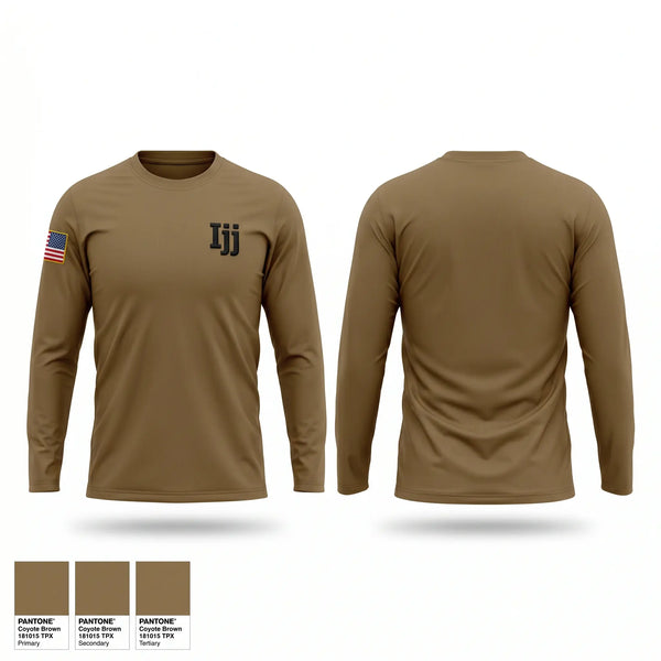 Long Sleeve Performance Shirt, Ijj, Army, Teamtime, Team time, sublimation, custom sports apparel, team uniforms, spirit wear, spiritwear, sports uniforms, custom shirts, team store, custom team store, fundraiser sports, apparel fundraiser