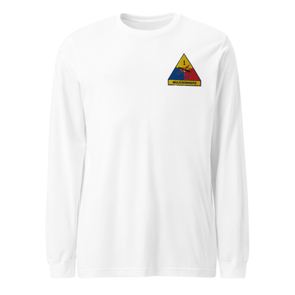 261st War Pigeons Unisex Long Sleeve Tee | Bella + Canvas 3501