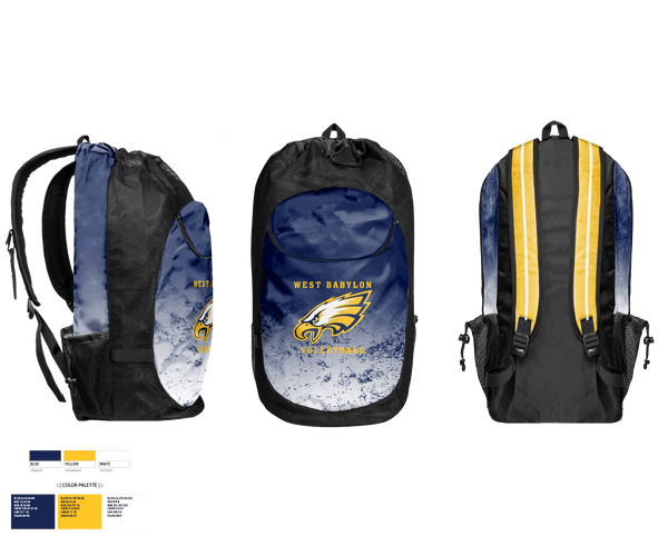 West Babylon High School Volleyball 94859140 Gear Bag - 1